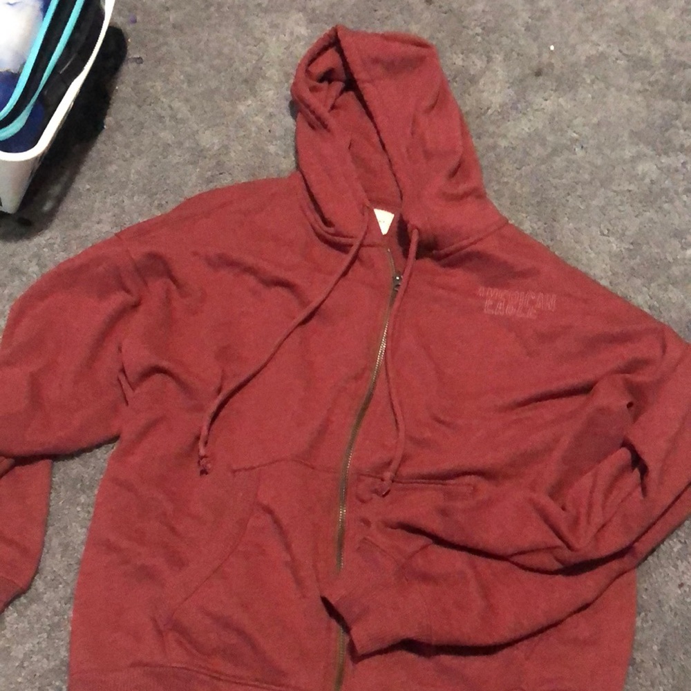 american eagle zip up jacket